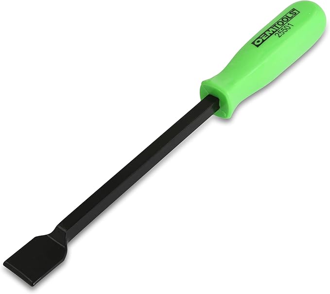 OEMTOOLS 25501 Automotive Gasket Scraper, Rust, Residue And Carbon Buildup Cleaning Blade Scraper Tool, Heat-Treated Steel, 10.5" Extended Reach Blade, Sure-Grip Handle Design