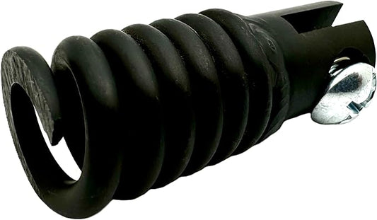1/2QF Flow Fixer | 1/2” Drain Cable Repair End | Quick Fix Female Slotted Connector for Broken Drain Cleaning Machine Cables | Fits All 1/2” O.D. Drain Cables