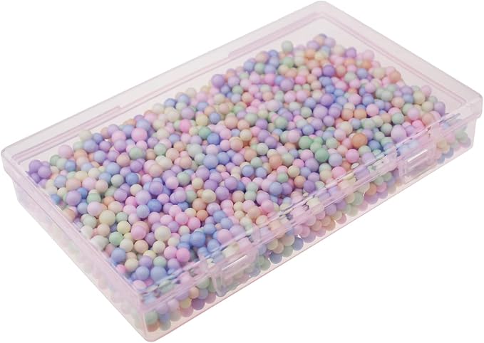 LJY 6 Pieces Rectangular Empty Mini Plastic Organizer Storage Box Containers with Hinged Lids (7.1 x 4.3 x 1.2 inch, Pink)