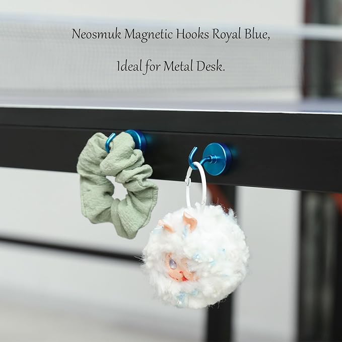Neosmuk Magnetic Hooks, Cruise Ship Essentials, 26#,RoyalBlue