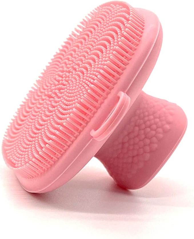 Silicone face Scrubber for Women Facial Cleansing Brush Silicone Face Wash Brush Manual Waterproof Cleansing Skin Care Face Brushes for Cleansing and Exfoliating