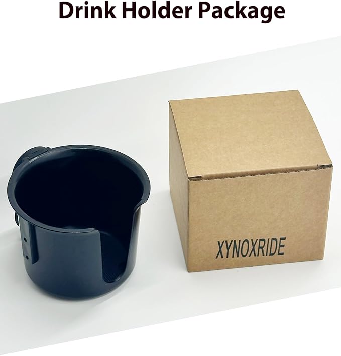 Magnetic Cup Holder, Dual Magnet Bottle Holder Fit 45oz Large Capacity, with Non-Slip Pad & Rubber-Coated Magnet Fits Metal Surfaces, Drink Holder for Tractor Mower Bus Forklift (Large)