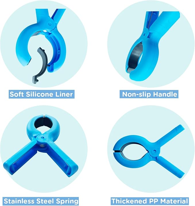 10 Pcs Beach Towel Clips for Beach Chairs, Towel Holder for Beach Chair Pool Chair on Cruise, Jumbo Size Heavy Duty Clothes Pins, Beach Chair Clips to Keep Your Towel from Blowing Away. (10)