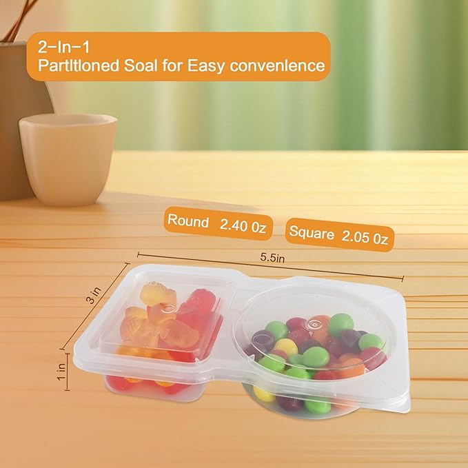 Obfuscate 10Set Snack Containers,Reusable Snack Containers with Lids,Snack Pack Containers for Portion Control and Meal Prep Lunch Containers for School Office Travel