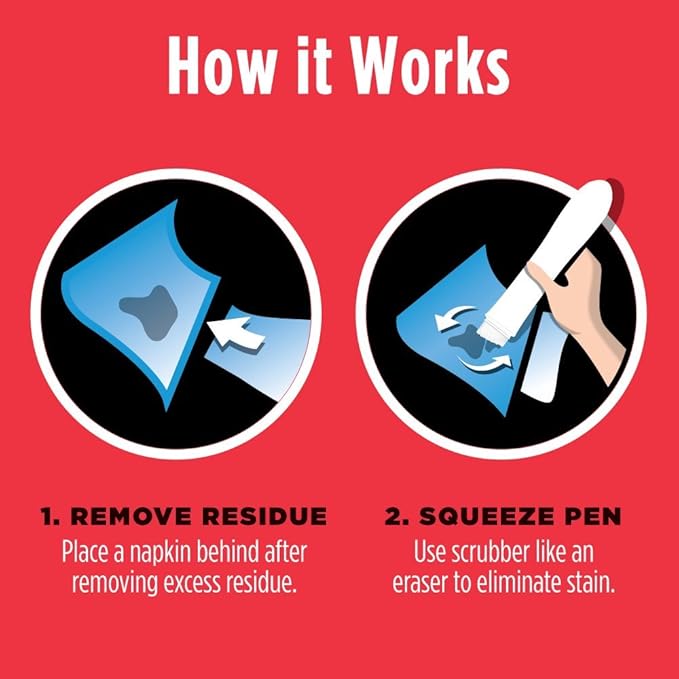 Dryel Dry-Clean Safe On-The-Go Stain Removal Pen for Clothes and Laundry, 20 ml
