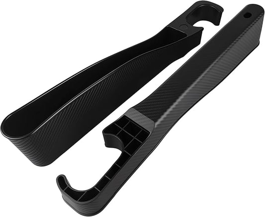 Yojunauto Car Seat Gap Filler Organizer，Auto Side Seat Gap Storage Box, Fit for Cars, Trucks Fill Gap Space Between the Console and Seats (2 Pack)