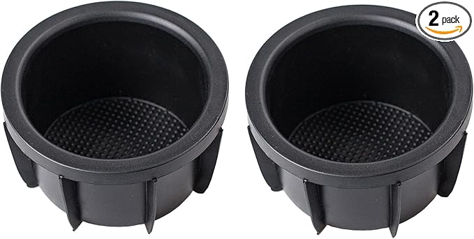 RLB-HILON 2PCS Console Box Cup Holder Insert Replacement for Toyota RAV4 2006 2007 2008 2009 2010 2011 Year, for 55618-42040 5561842040