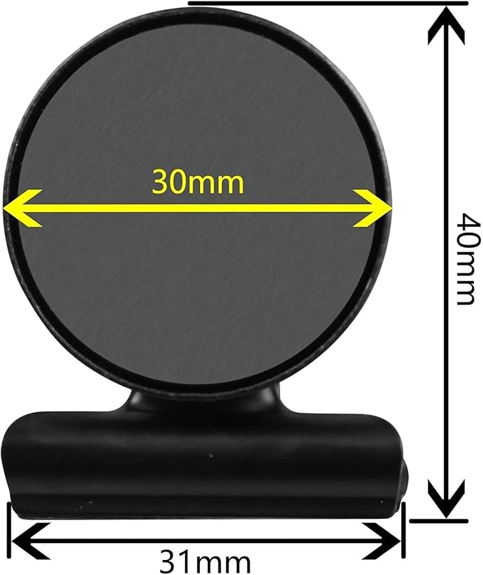 VNDUEEY 90 Pack Black Magnetic Clips Fridge Magnets Refrigerator Magnet, Whiteboard Magnets Magnet Clips for Locker, Clip Magnets for Home, School, Office, Teaching