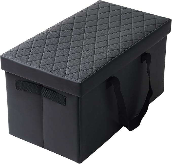 Mixsuper Liner Car Seat Organizer for Ford Explorer 2020-2026, Console Organizer Backseat Toy Bin for Explorer, Seat Aisle Storage Box for 6-Passenger Kids Dogs ST XLT Accessories