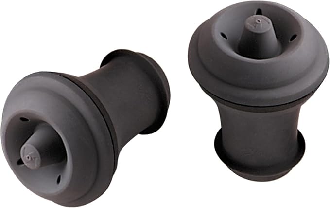Vacu Vin Wine Saver Vacuum Stoppers – Airtight Seal for Opened Wine Bottles – Preserves Wine Freshness Up to 10 Days – Food Grade Rubber – Easy to Use Perfect for Every Occasion – Set of 10 – Gray