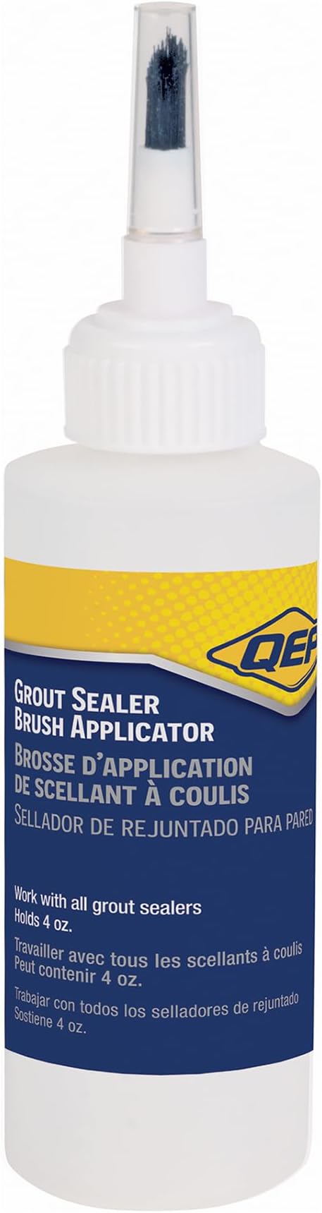QEP Grout Sealer Applicator - 4 oz. Brush Bottle