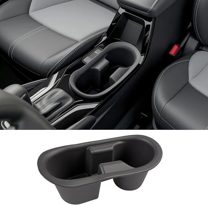 Cup Holder for 2023-2026 Toyota Corolla Sedan Hatchback Center Console Cup Holder Insert Cupholder Organizer Coaster Liner for 23-26 Corolla Interior Accessories