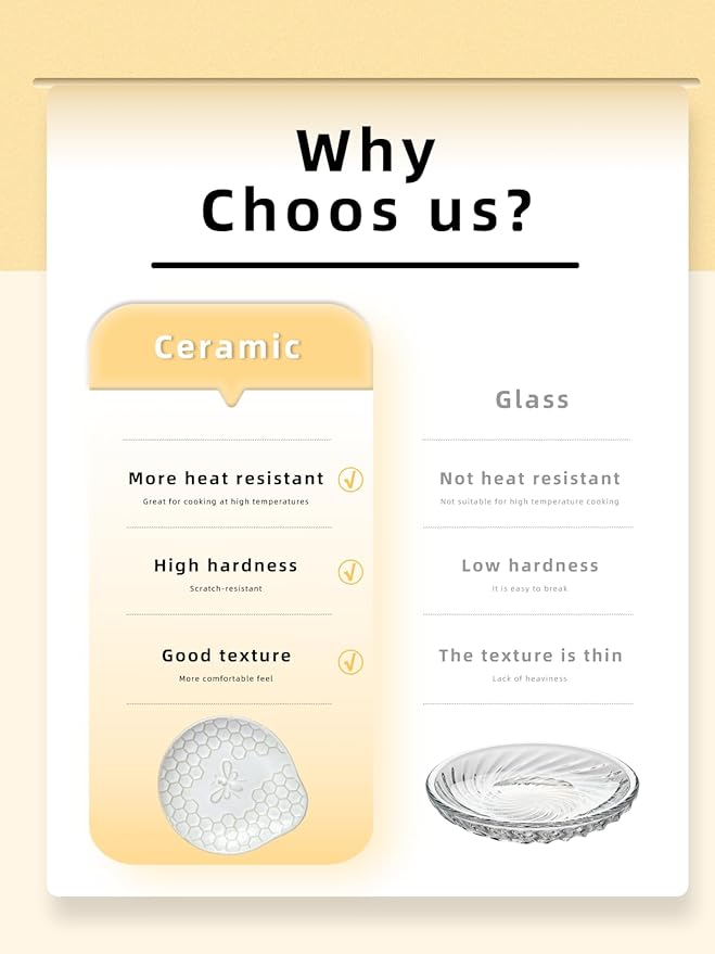 GDCZ Ceramic Jewelry Tray, 5.3" Decorative Dish, Personalized Jewelry Trays with Pattern, Gifts for Friends, Sisters and Women, Set of 2 (White)