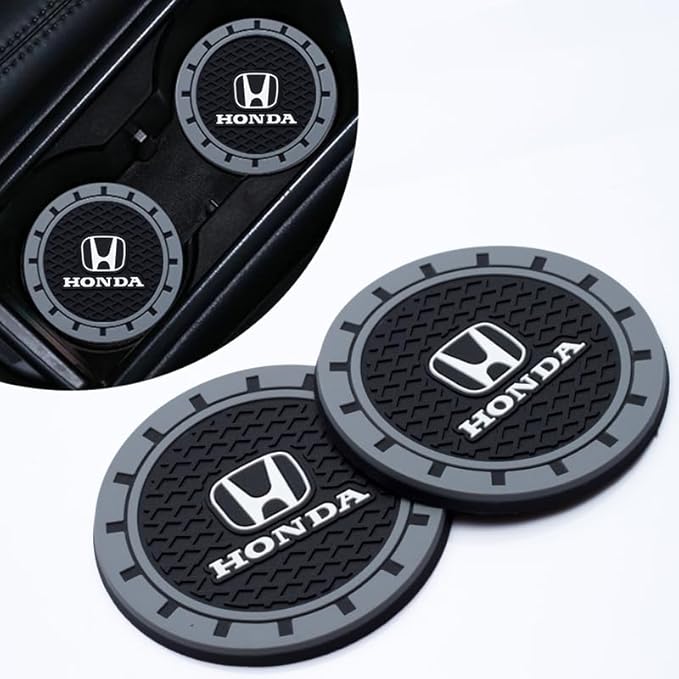 Cup Holder Insert Coaster Fit Honda Accord Civic Fit CRV Pilot EX CR-V EX-L Touring Pilot,Anti Slip Car Cup Coaster Interior Accessories