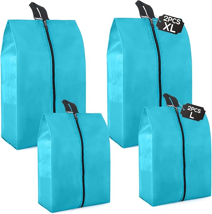YAMIU Travel Shoe Bags (4-pack Green)