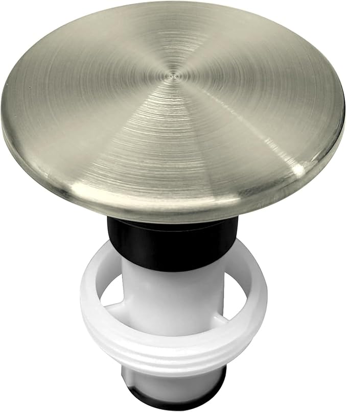 Pfister, 972-098J, Push & Seal Replacement Stopper, Brushed Nickel