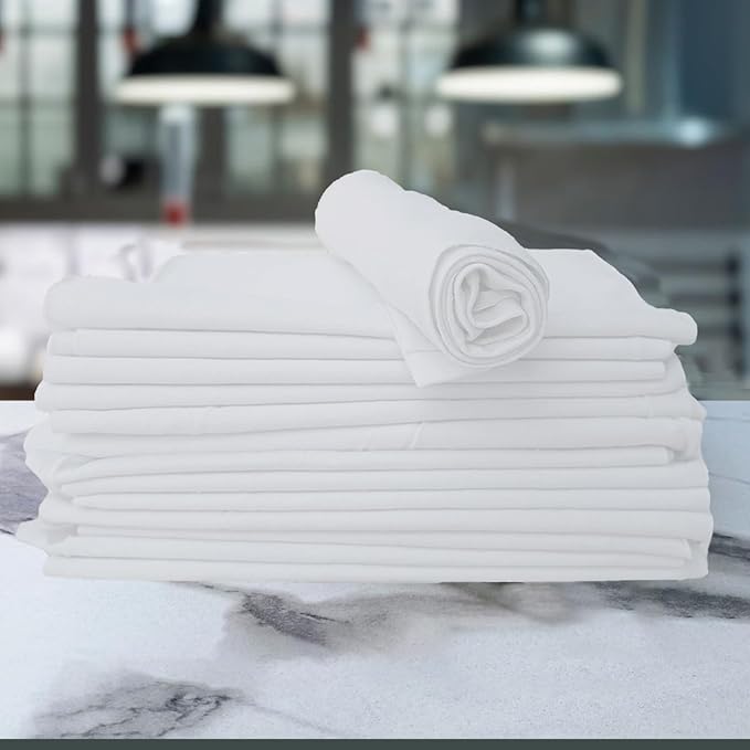 Premium Exact Cut White T-Shirt Cleaning Rags (10 Pack of 10 Pieces) - 20"x20" Cotton Rag for Mechanic Shops, Cast Iron, Staining Wood, Painting & Households – Shop Rags Bulk
