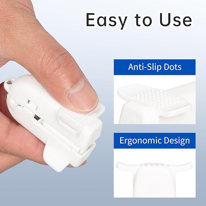 Zipper Lock Sealer: Reusable Airtight Food Storage Clips for Freshness（2 pcs)