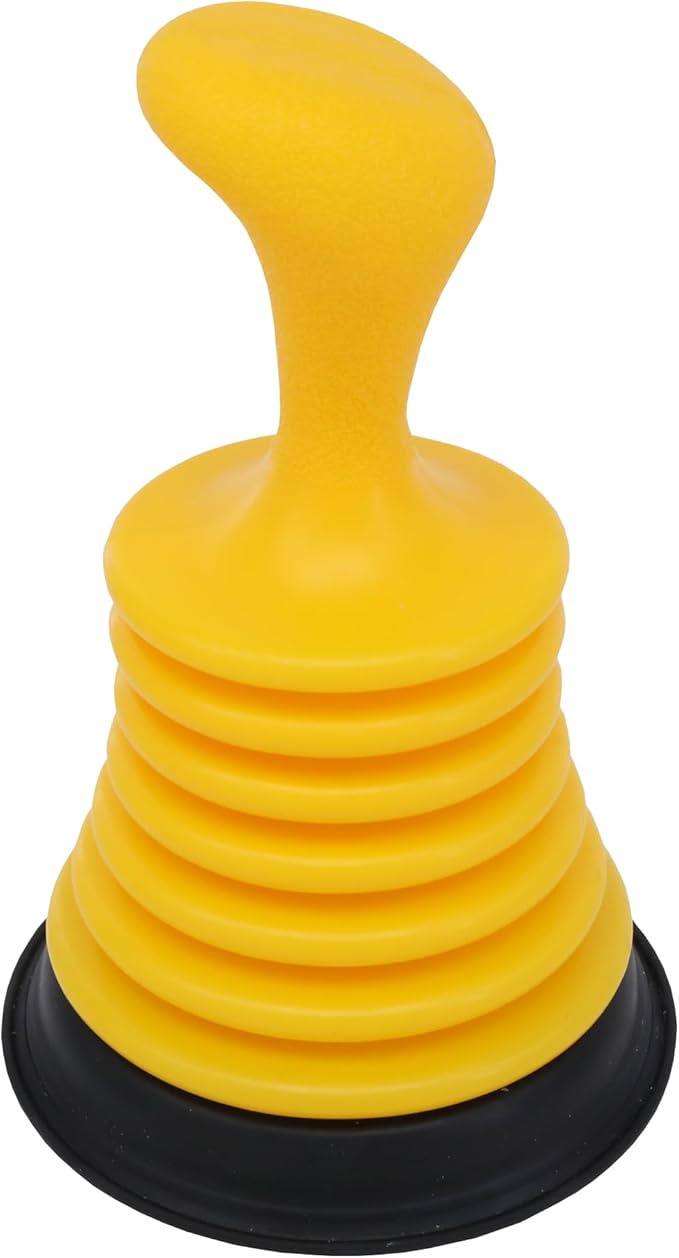 Danco Sink Drain Plunger for Kitchen and Bathrooms, Small Powerful Drain Cleaning Plunger (12176)
