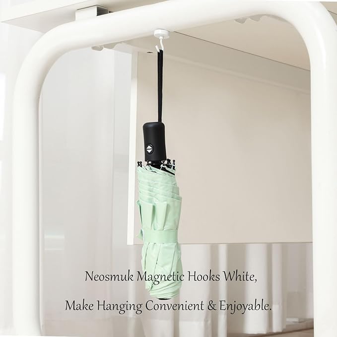 Neosmuk Magnetic Hooks, Cruise Ship Essentials, 26#,White