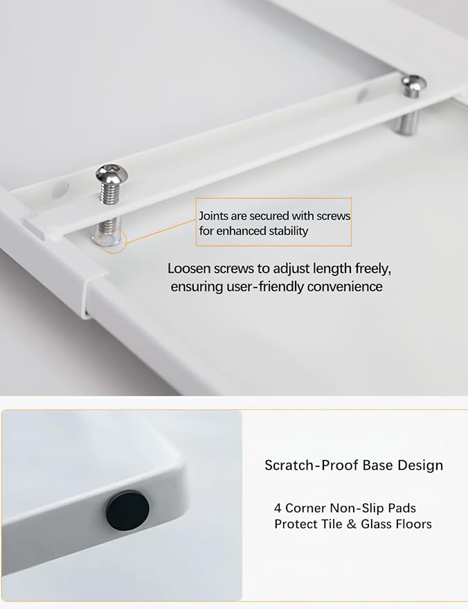 LJHFUQHUHU 2 Pack Expandable Cabinet Shelf Organizer Riser for Kitchen Pantry Cupboard Under Sink Countertop (2 Pack 8.2’’D * 12.2-21.6’’W * 10.4’’H) (Black)