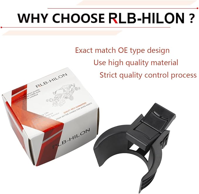RLB-HILON Cup Holder Insert Divider Compatible with Toyota Highlander 2014 2015 2016 2017 2018 2019 Year
