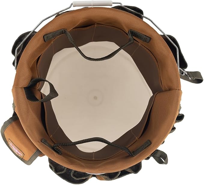 Bucket Boss The Bucketeer Bucket Tool Organizer in Brown, 10030 (Pack of 6)