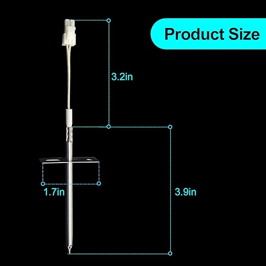 【2026 Upgraded】 DG32-00002B EBG61305805 Range Oven Temperature Sensor Probe - Exact for Sam.Sung and L.G Oven Parts # EBG61305805 DG32-00002A 6322B62214A PS4240743 PS11732697 by TOMOON