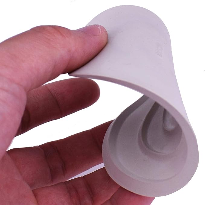 3 Package 4.5-Inches Silicone Bathtub Drain Stopper Plug Sink Plug Universal Sink Stopper and Travel Plug for Kitchens, Bathrooms and Laundries