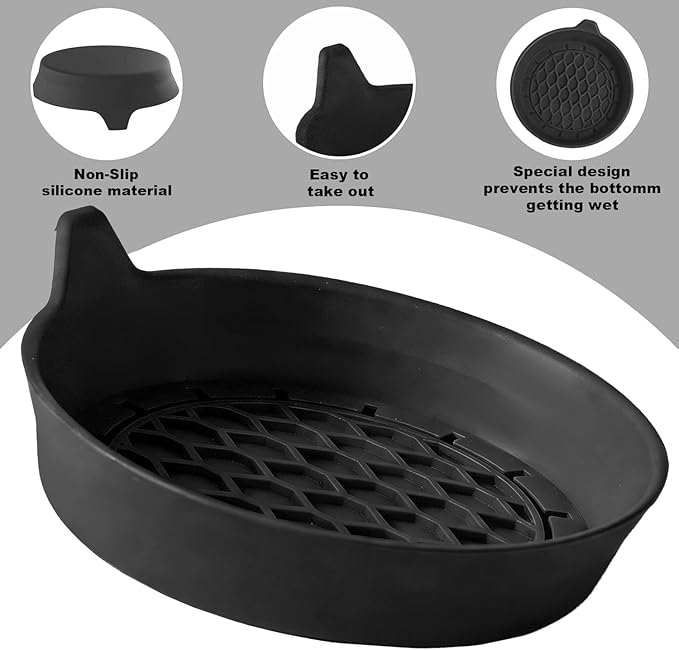 4 PCS Car Cup Coasters, Universal Cup Holder Coaster for Car, Car Accessories Interior for Women and Man, Bling CupHolders Insert for Women Non-Slip Silicone Car Cup Holder Coasters