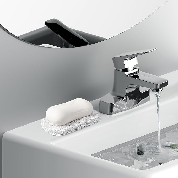 4PCS White Soap Holder PadBPA-Free Savers Pads for Soap Dish,Easy to Clean Soap Lifting Pads Suitable for Shower Kitchen Bathroom Bathroom Travel Hotel Cleaning Products