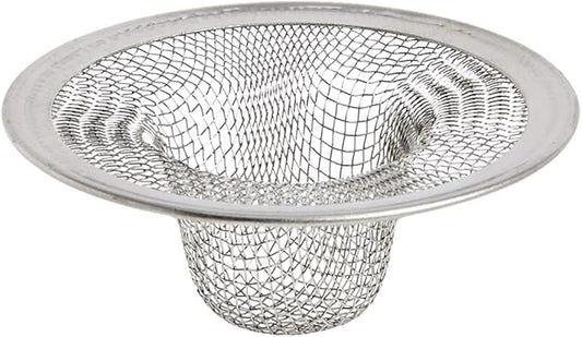 Danco 88820 2 in. Mesh Bathroom Lavatory Sink Strainer, Stainless Steel