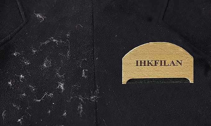 2pcs Wood Sweater Comb Cashmere Wool Comb De-Pilling Knitwear Lint Removers for Clothing Care