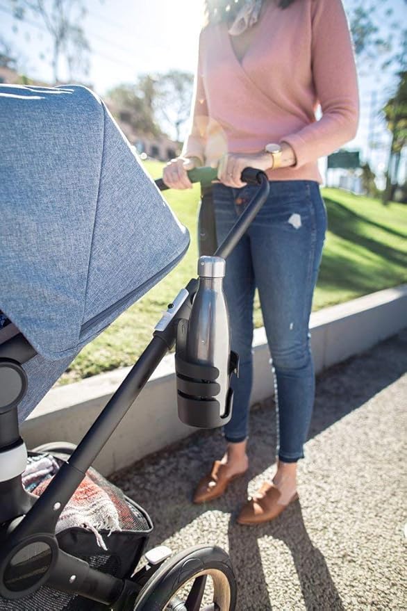 Bugaboo Stroller Cup Holder, Portable Cup Holder Keeps Drinks Securely Upright, Compatibility with All Bugaboo Strollers, 1 Count (Pack of 1)
