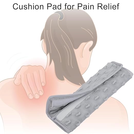 Cushioned Arm Sling Padding for Neck Slim Sling Pad Neck Strap Cushion Comfort Shoulder Support Rotator Cuff Surgery Arm Immobilizer Brace Carry Padded Cover Pillow Wrist Hand Injury, Pack of 2 Gray