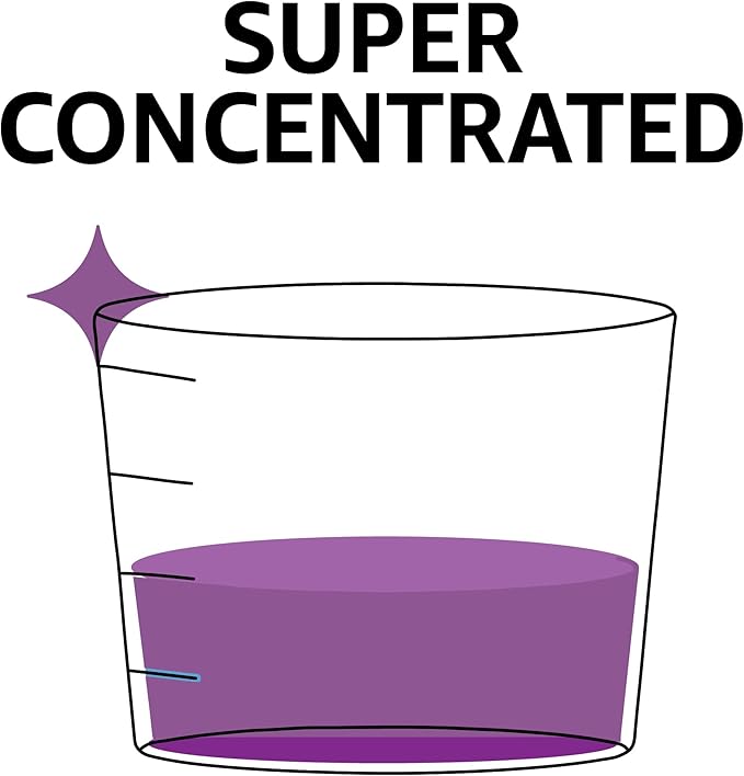 Amazon Basics Concentrated Liquid Laundry Detergent, Lavender Scent, HE Compatible, 110 Loads, 82.5 Fl Oz (Previously Solimo)