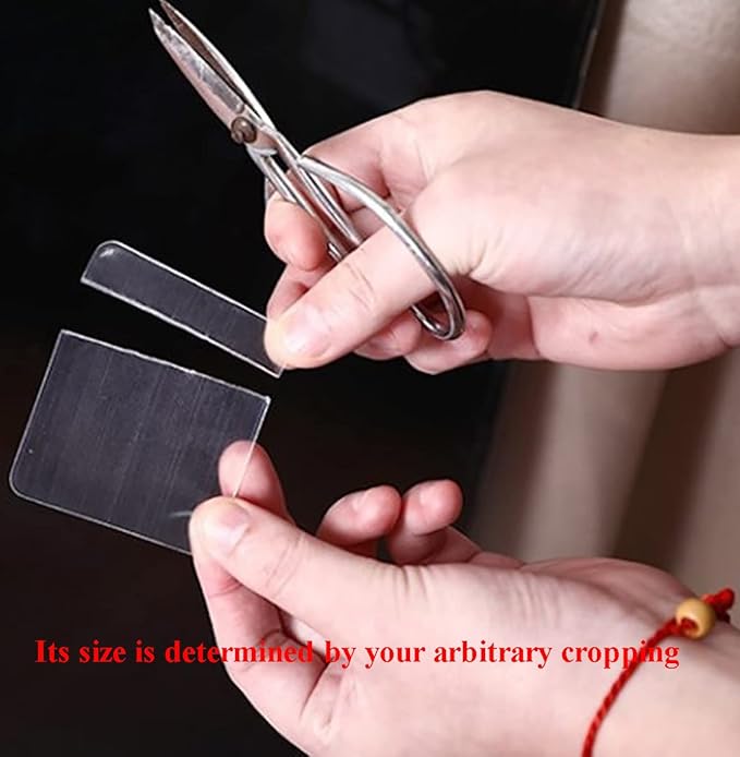 10 PCS Wall Mounted Replacement Sticky pads for Kitchen Bathroom Shower Caddy Organizer Rack Holder Nail Free Adhesive Hooks (Double-Sided Sticker)