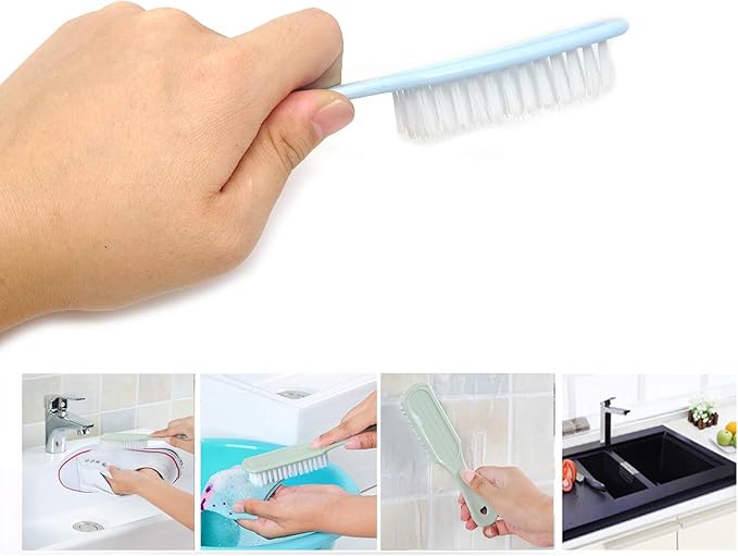 Honbay 3PCS Clothes Shoes Scrubbing Brushes Laundry Houseware Cleaning Tool for Home and School