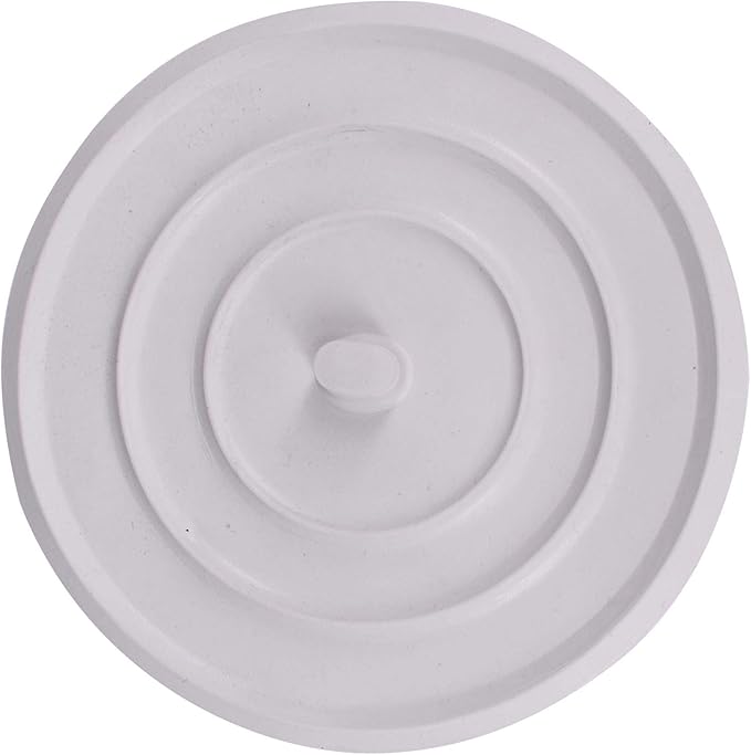 3 Package 4.5-Inches Silicone Bathtub Drain Stopper Plug Sink Plug Universal Sink Stopper and Travel Plug for Kitchens, Bathrooms and Laundries