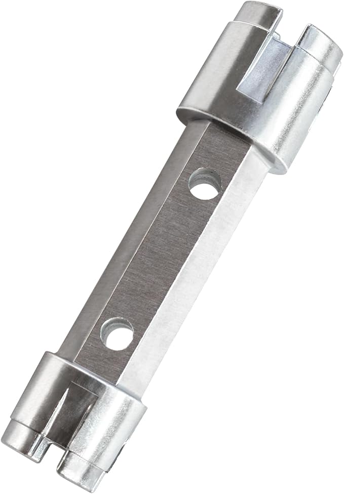 Tub Drain Remover Wrench Removal Tool Dual Ended Dumbell for Bath Drains Heavy Duty Aluminum