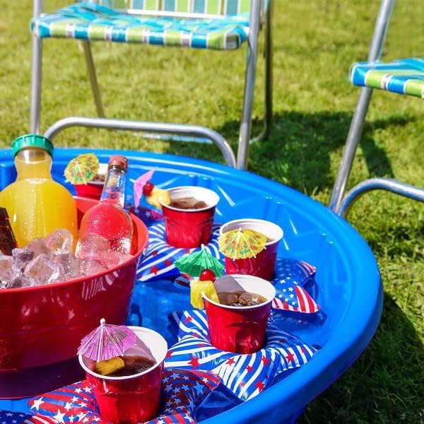 SOLO Original Red 18oz Plastic Party Cups, 100ct