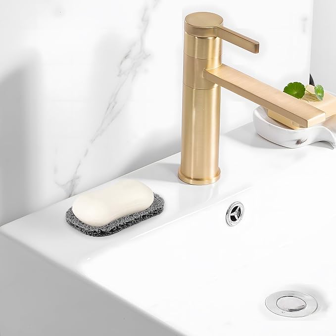 Yadream 4 Pack Gray BPA-Free Soap Savers Pads, Non-Slip Soap Holder, Self-Draining Soap Bars Holder, Suitable for Kitchen Bathroom Shower Travel Hotel