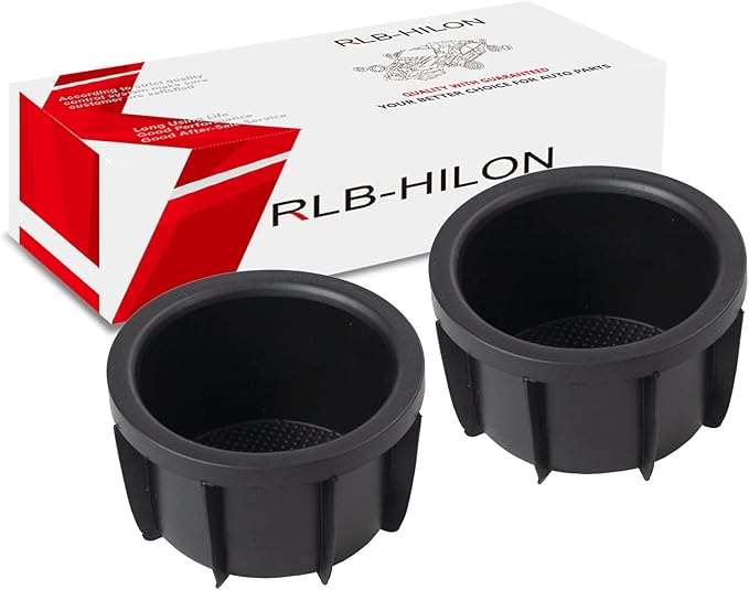 RLB-HILON 2PCS Console Box Cup Holder Insert Replacement for Toyota RAV4 2006 2007 2008 2009 2010 2011 Year, for 55618-42040 5561842040