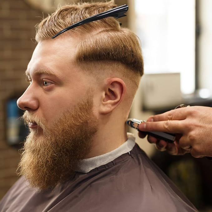 12 Pack Alligator Hair Clips for Styling Sectioning Salon Hairstyle, GLAMFIELDS 5 inch Non-Slip Black Duckbill Metal Teeth Clips for Women Girls Thick Hair