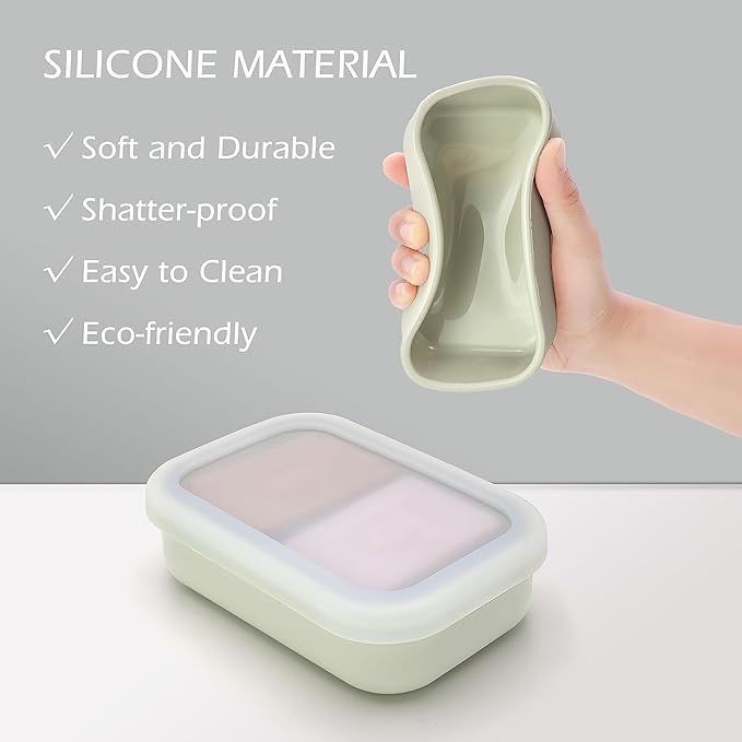 Travel Soap Dish with Lid, Shampoo Bar Holder, Enhanced Leakproof Soap Box,Draining Soap Bar Holder for Traveling, Camping, Outdoor, Gym, Bathroom (Clear&Offwhite)