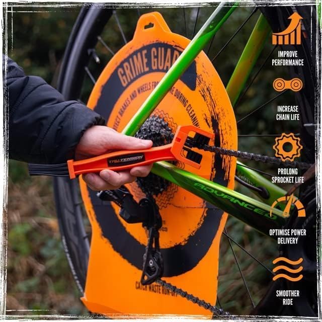 Tru-Tension | Bicycle Grime Guard | Protect Brakes & Wheels During Cleaning | Bicycle Tools & Accessories (Suitable for Bicycles Only)