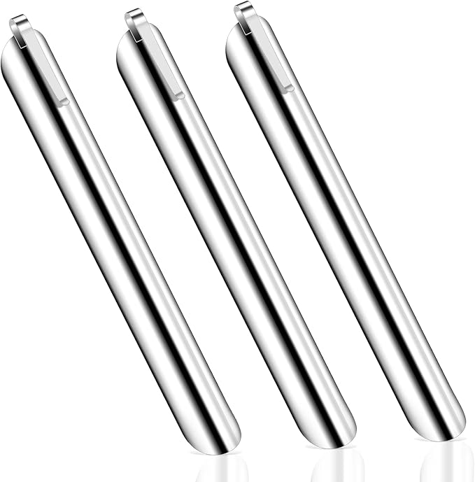Restaurant Crumb Sweepers, Restaurant Crumb Cleaner, High Quality Stainless Steel Crumb Scraper, Crumber Tool for Waiters, Waitresses and Servers (3 PACK, Silver)