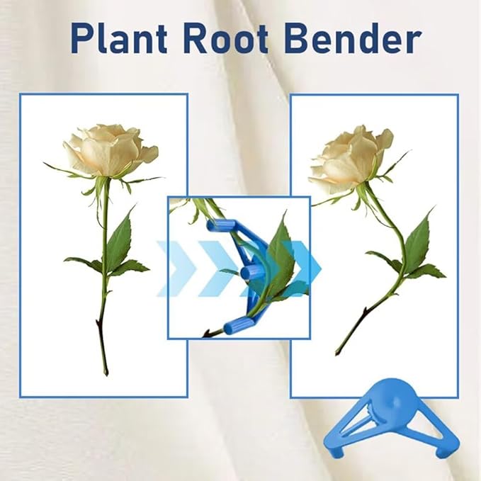 30Pcs Plant Stem Trainer Low Stress Training Clips Stem Bender Clips for Climbing Adjustable Bud Clips Plant Bender Plant Training Clips Plant Root Bender for Gardening Blue
