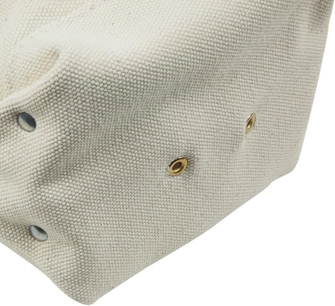 Klein Tools 5416TSR Tool Bag, Bolt Bag with Bull Pin Loops and Drain Holes, Sturdy No. 4 Canvas, Tunnel Loop Connect, 5 x 9 x 10-Inch (Pack of 2)