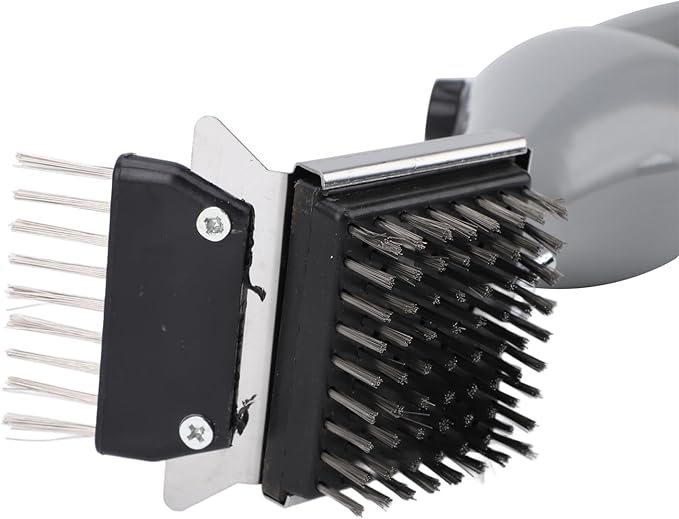 Barbeque Grill Steam Brush, Grill Cleaner Brush, BBQ Cleaning Brush for Outdoor Grill, Deep Cleansing Steam Cleaner Brush for Steel Cast Iron Ceramic Grills